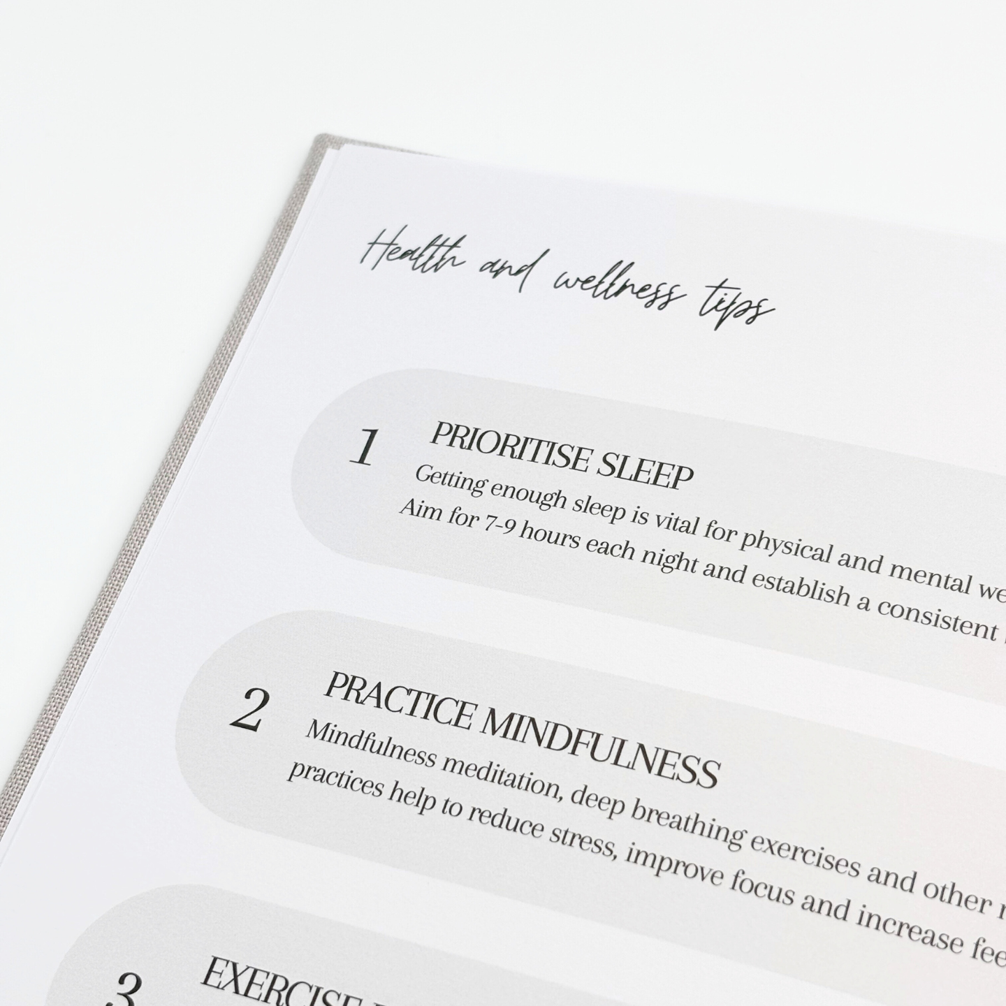 Wellness Journal